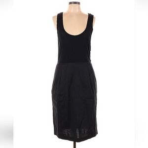 DKNY Black Sleeveless Sheath Dress for Work